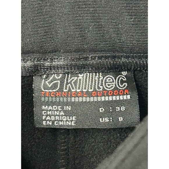 Killtec Ski Snow Pants Women's Size 8 Level 5 Detachable Straps Black Waterproof - Picture 7 of 13